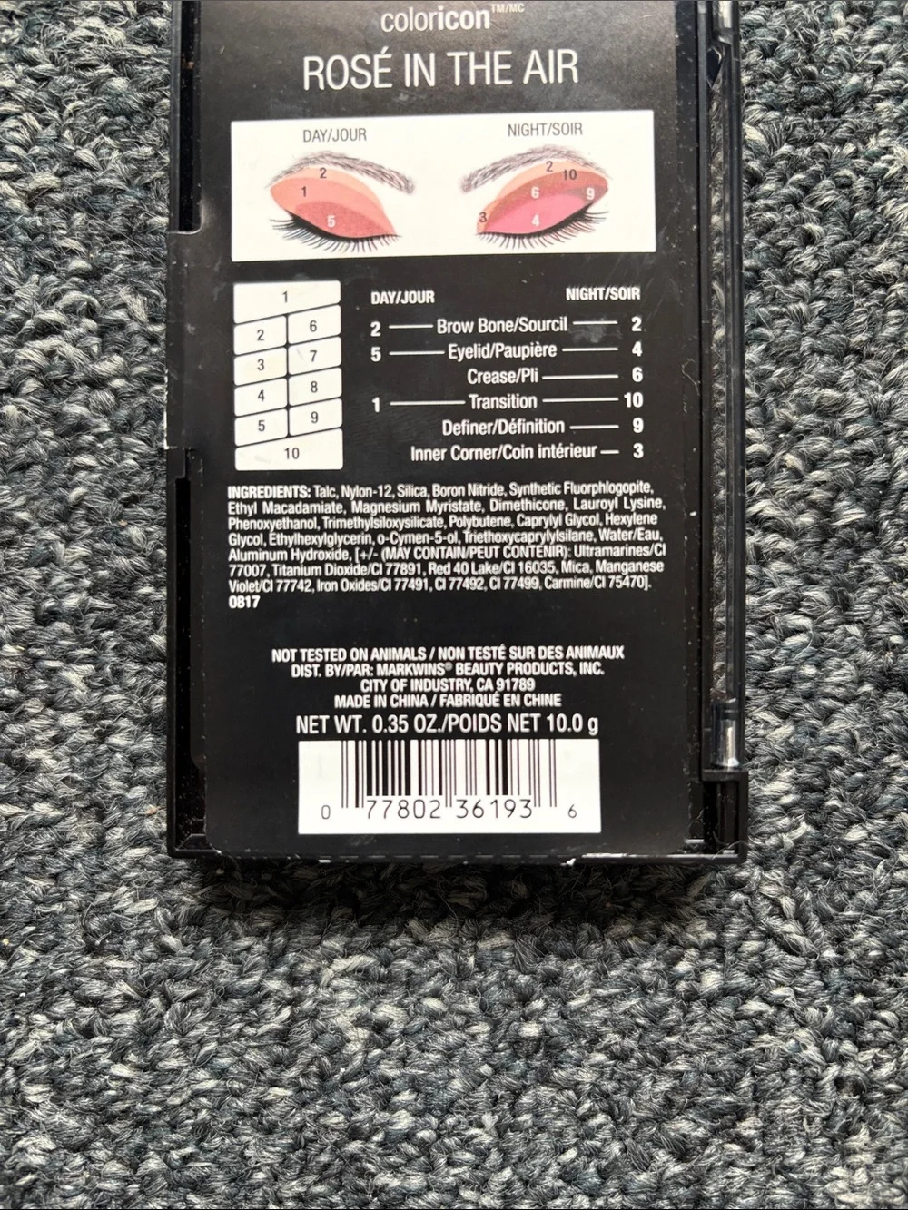 wet n wild Rose-In-The-Air Eyeshadow Palette — Pink, Mauve & Brown Tones